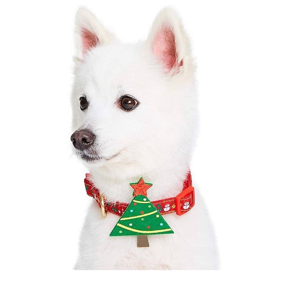 Christmas Tree Designer Adjustable Dog Collar - Picture 4 of 9